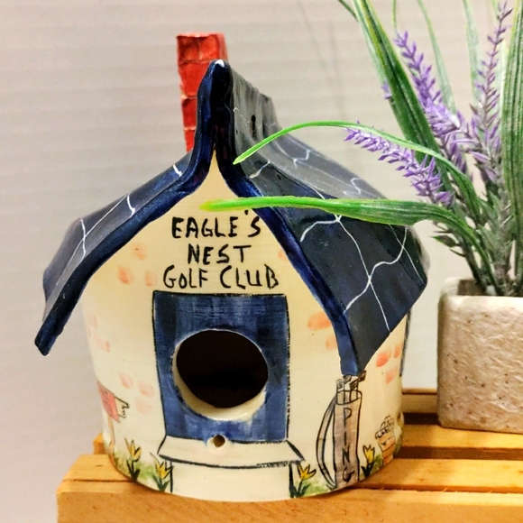 Other - Pottery birdhouse